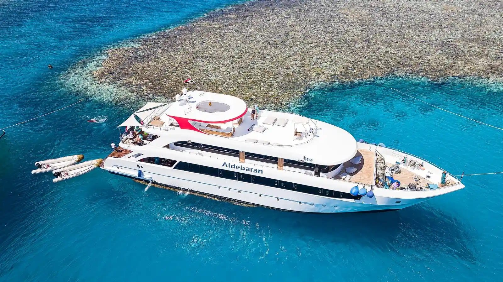 Aldebaran 2 at sea
