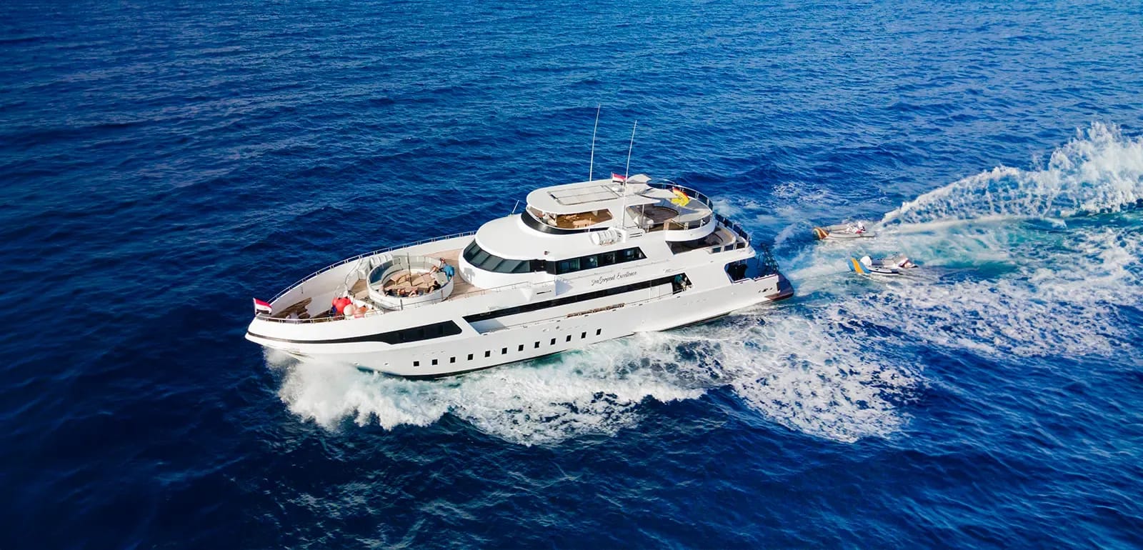 Sea Serpent Excellence at sea