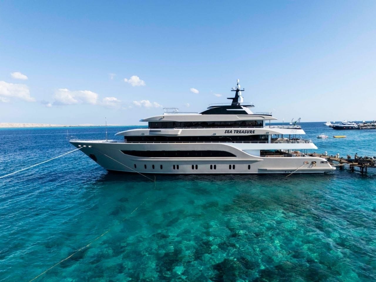 Sea Treasure at sea