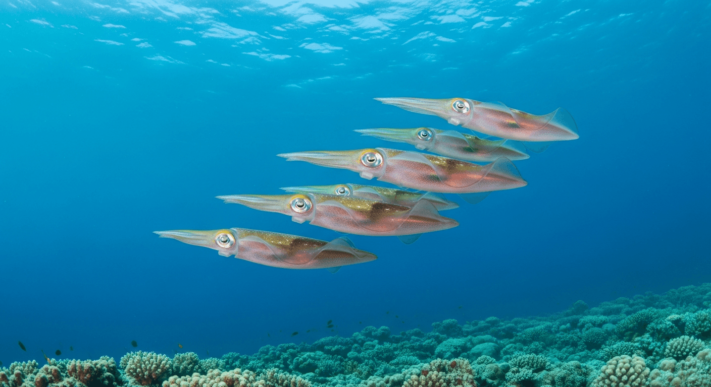 Bigfin Reef Squid