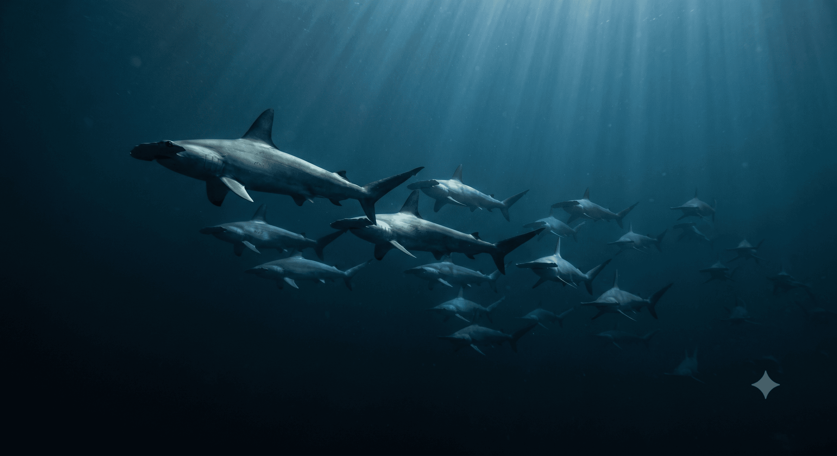 Sharks in the Red Sea